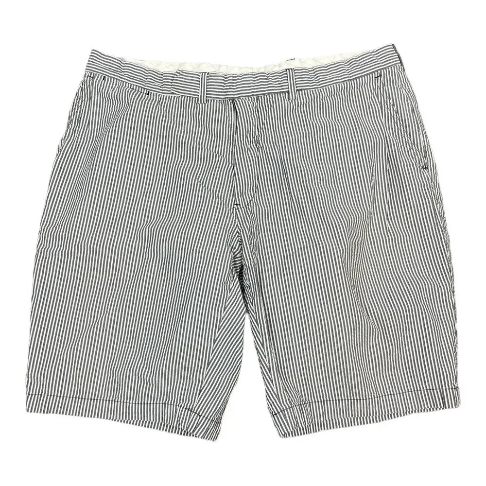 Polo Ralph Lauren Mens Seersucker Golf Shorts Bradbury Fit sz 40 striped